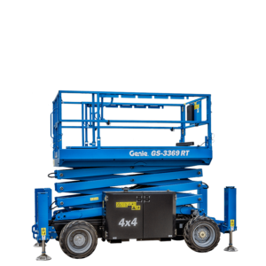Makazasta platforma Genie GS3369 RT - 12m Dizel